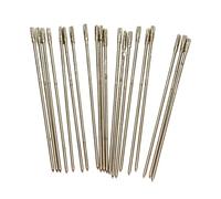 Lot de 20 forets lapidaires diamantés de 1 mm/1,2 mm/1,6 mm/1,9 mm/2 mm, micro-forets solides, aiguilles for bijoux, céramique, agate, jade, ambre, cristal(20pcs 1mm)