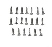 Lot de 20 gabarits à onglet en T en alliage d'aluminium pour table de toupie de travail du bois, système de rail de guidage de coupe de précision avec profil de 19 x 9,5 mm, compatible avec boulons en