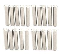 Lot de 20 goupilles de fixation en acier inoxydable 304 Éléments de fermeture 4 mm x 25 mm Outils à main de jardin DIY Nouveau partagé et populaire Professionnel