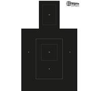 Lot de 20 Grandes cibles R.E.C. - 50 x 70 cm - Papier 120 g/m²