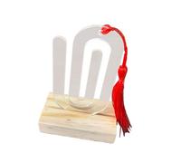 Lot de 20 grands trombones en acrylique - Marque-pages - Accessoires esthétiques