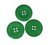 Lot de 20 gros boutons en résine de 38 mm, 4 trous, pour vêtements, vestes, accessoires de couture et décorations artisanales,38 mm
