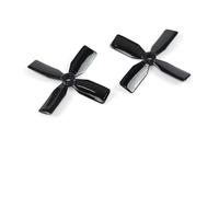 Lot de 20 hélices 3030 3 Pouces for hélices 3 x 3 x 4 à 4 pales, équilibrage Dynamique, Sens horaire et antihoraire, for Petit Drone de Course QAV130 150 (10 Paires)(Black)