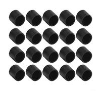 Lot de 20 housses de pieds de chaise en caoutchouc pour éviter les rayures au sol et réduire le bruit sur les pieds de meubles (12 mm)