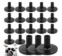 Lot de 20 housses de support de batterie de 3,8 cm pour batteurs débutants, fanfare, entretien à domicile