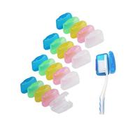 Lot De 20 Housses De Têtes De Brosse À Dents Portables ¿ Étuis De Voyage Durables Pour L'hygiène Et L'organisation À La Maison Ou En Déplacement
