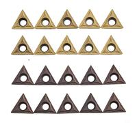 Lot de 20 inserts CNC TCMT16T304 TCMT32 51, lames de tournage en carbure pour les opérations d'ébauche et de finition