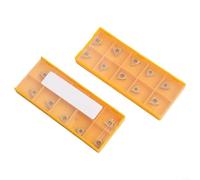 Lot de 20 inserts en carbure 11ER AG60 + 11IR AG60 pour outil de filetage interne SNR SER conçu pour une longue durée de vie