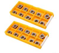 Lot de 20 inserts en carbure CCMT09T308 pour une performance fiable dans le fraisage de tour