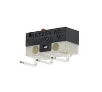 Lot de 20 interrupteurs de fin de course C NO NC 3 broches PCB 1 A 125 V, levier à arc à rouleau, action rapide, interrupteurs à souris(BENT FOOT-1 1A 125V,500PCS)