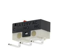 Lot de 20 interrupteurs de fin de course C NO NC 3 broches PCB bornes SPDT 1 A 125 V levier à arc à rouleau action rapide interrupteurs à souris à poussoir(BENT FOOT-1,1000PCS)