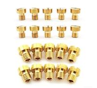 Lot de 20 jets principaux pour carburateurs Mikuni VM22 VM24 VM26 VM30 compatibles avec les vélos tout-terrain 125 cc, 150 cc, 200 cc, 250 cc