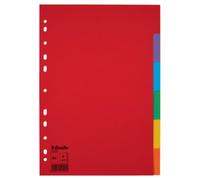 ESSELTE VERDEELKARTON ECO 6 TABS A4 Multicolore G