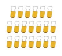 Lot de 20 joints de sécurité jetables en plastique pour fret, bagages de voyage, compteurs utilitaires et inventaire, jaune