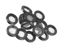 Lot de 20 joints en caoutchouc for tuyau d'arrosage, joint torique plat, filtre, pommeau de douche de jardin, compatible avec robinet d'arrosage de 1,27 cm(20 PCS)