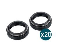 Lot de 20 joints racleurs rockshox dust seal 32 mm pour bluto rs 1 sid b1 2017 noir