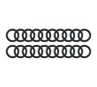 Lot de 20 joints toriques de plongée pour tuyaux de régulateur BCD, valves de réservoir, LP, conduites d'air, manomètres, lumières de plongée, caméras sous-marines