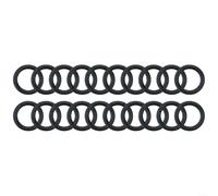 Lot de 20 joints toriques pour équipement de plongée, y compris pour les tuyaux de régulateur, les valves de réservoir, les conduites d'air LP et les accessoires sous-marins