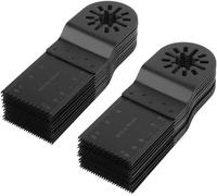 Lot de 20 lames de bois 35 mm pour outils multifonctions oscillants Fein Bosch Makita