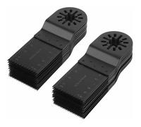 Lot de 20 lames de bois 35 mm pour outils multifonctions oscillants Fein Bosch Makita