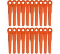 Lot de 20 lames de rechange en plastique pour tête Stihl PolyCut 6-2、6-3、7-3、28-2、48-2 - AQSACOKIYA - remplace 4002 007 1000