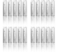 Lot de 20 lames de rechange pour rasoir dermaplaning, recharges pour la formation des sourcils, exfoliation précise et épilation pour une peau éclatante et lisse, outil dermaplane