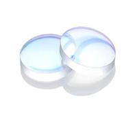 Lot de 20 lentilles de protection en fibre de diamètre 30 mm Thk 2 mm, lentille de protection pour machine à souder au laser, lentille de protection en fibre optique 1064 nm D30 x 2