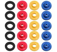 Lot de 20 limiteurs de débit en silicone pour pommeau de douche, 4 spécifications, insert d'économie d'eau, limiteur de débit d'eau, économiseur d'eau pour cuisine, pommeau de douche