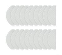 Lot de 20 lingettes de nettoyage compatibles avec les aspirateurs Laresar, L6 Pro et T10, tampons de rechange pour taches d'huile et de jus sur différents types de sols