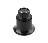 Lot de 20 loupes de bijoutier en verre pour réparation de montre - Loupe de résistance aux chocs pour photographes amateurs bijoutiers