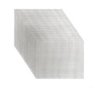 Lot de 20 mailles de drainage coupables pour pots de 20,3 x 30,5 cm | Taille personnalisée, empêche le sol de s'échapper, permet l'écoulement de l'eau, s'adapte aux pots carrés ronds