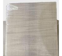 Lot de 20 mailles en acier inoxydable - 30 x 21 cm - Qualité 304 - Tissage uni - Ouverture en mm - Diamètre du fil : 0,3 à 0,4 mm - Zone ouverte 74 % - Pour ventilation, filtration et projets de