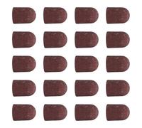 Lot de 20 manchons abrasifs grain 80-180 pour manucure, pédicure et soins des pieds pour un usage professionnel en salon