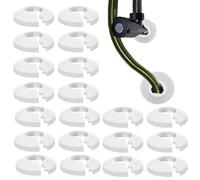 Lot de 20 manchons de tuyau de radiateur pour tuyau de 16 mm de diamètre, gaines centrales - Pour radiateurs, salle de bain, maison, extérieur, sanitaires, douches