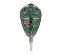 Lot de 20 mangeoires de pêche à la carpe avec mécanisme d'appât facile à libérer et forme aérodynamique à longue distance de lancer et placement fiable des appâts (100 g)