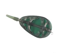 Lot de 20 mangeoires de pêche en ligne pour carpe avec mécanisme d'appât facile à libérer et forme aérodynamique à longue distance de lancer et placement fiable des appâts (90 g)
