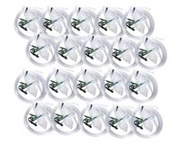 Lot de 20 masques médicaux à oxygène et tubes 1,8 m - Marquage CE