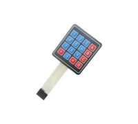 Lot de 20 matrices 4 x 4 4 x 4 avec 16 touches - Commutateur à membrane - Panneau de commande - Clavier microprocesseur