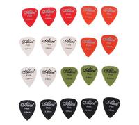 Lot de 20 médiators de guitare en nylon lisse de 0,58 mm