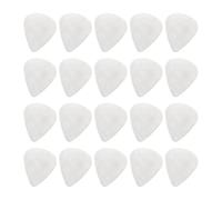 Lot de 20 médiators en acier inoxydable pour guitare électrique - Sons lumineux - Pour guitare électrique - Pièces et accessoires