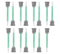Lot de 20 mélangeurs statiques, mortier d'injection pour colle plastique, colle bi-composante, pistolet à colle 2K