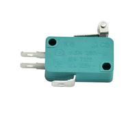 Lot de 20 micro-interrupteurs de fin 28 mm 52 mm Arc Roller Levier Touch Switch Vert Micro interrupteur fin 16 A 250 V 125 V NO + NC + COM 3 broches SPDT