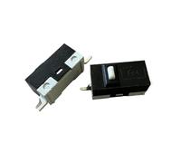 Lot de 20 micro-interrupteurs MS-001T 2P 1A-3A 125VAC à deux pattes, type patch vertical SMT, réinitialisation automatique, for contrôleur de jeu et souris
