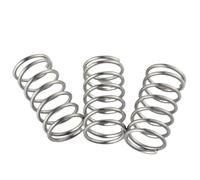 Lot de 20 micro-ressorts compression en acier inoxydable 0,3 mm diamètre extérieur: 2mm/3mm/4mm/5mm/6mm, longueur: 5mm à 50mm(20mm,4mm/0.3mm 20pcs)