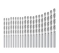 Lot de 20 mini-forets hélicoïdaux HSS 0,3 à 1,6 mm, for aluminium, modèle artisanal