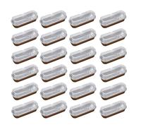 Lot de 20 mini moules à gâteau en aluminium de 200 ml avec couvercles, anti-adhésifs, faciles à transporter, pour la cuisine à la maison