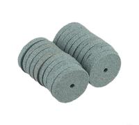 Lot de 20 mini tampons de meulage pour perceuses, disques de polissage abrasifs de 20 mm pour la finition des outils