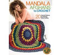 Lot de 20 motifs de mandala afghans au crochet colorés et amusants pour se détendre tout en faisant des travaux manuels