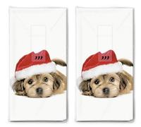 Lot de 20 mouchoirs en mouchoirs pour Noël