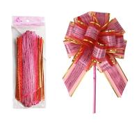 Lot de 20 nœuds pour emballage cadeau, Noël, mariage, panier, Saint-Valentin, emballage cadeau